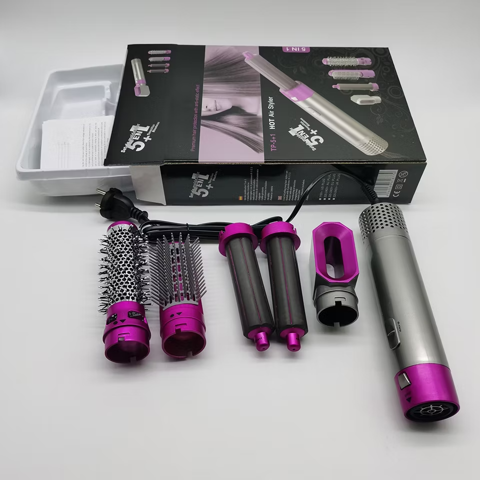5-in-1 Hot Air Brush & Hair Styler