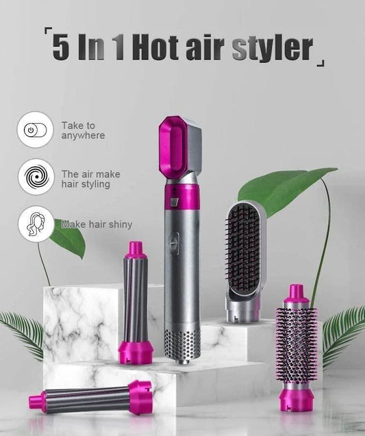 5-in-1 Hot Air Brush & Hair Styler