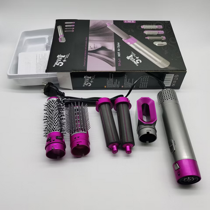 5-in-1 Hot Air Brush & Hair Styler